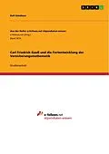 E-Book (pdf) Carl Friedrich Gauß und die Fortentwicklung der Versicherungsmathematik von Ralf Günthner