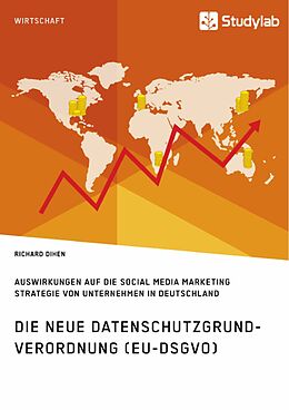 E-Book (pdf) Die neue Datenschutzgrundverordnung (EU-DSGVO). Auswirkungen auf die Social Media Marketing Strategie von Unternehmen in Deutschland von Richard Dihen