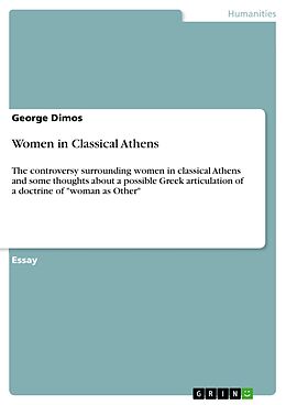 eBook (pdf) Women in Classical Athens de George Dimos