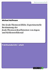 E-Book (pdf) Der Joule-Thomson-Effekt. Experimentelle Bestimmung der Joule-Thomson-Koeffizienten von Argon und Kohlenstoffdioxid von Michael Hoffmann