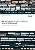 E-Book (epub) Privatisierung der öffentlichen Grundversorgung. Was heißt das für den Kunden? von Michael Schiffer