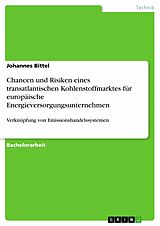 E-Book (pdf) Chancen und Risiken eines transatlantischen Kohlenstoffmarktes für europäische Energieversorgungsunternehmen von Johannes Bittel