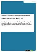 E-Book (pdf) Recent research on Nikopolis von Michael Teichmann, Konstantinos L. Zachos