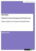E-Book (pdf) Optische Untersuchungen an EU(x)Sr(1-x)S von Udo Scheer