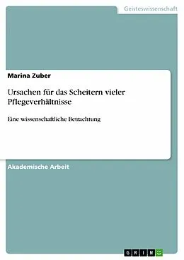 E-Book (pdf) Ursachen für das Scheitern vieler Pflegeverhältnisse von Marina Zuber