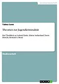 E-Book (pdf) Theorien zur Jugendkriminalität von Tabea Lenz