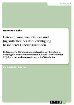 E-Book (pdf) Unterstützung von Kindern und Jugendlichen bei der Bewältigung besonderer Lebenssituationen von Irene von Lehn
