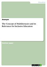 eBook (pdf) The Concept of Multiliteracies and its Relevance for Inclusive Education de 
