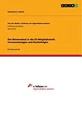 E-Book (pdf) Der Blitzwechsel in die OT-Mitgliedschaft. Voraussetzungen und Rechtsfolgen von Sebastian F. Herbst