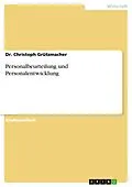 E-Book (pdf) Personalbeurteilung und Personalentwicklung von Christoph Grützmacher