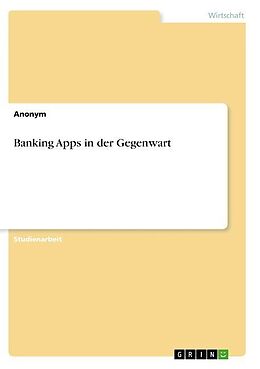 Kartonierter Einband Banking Apps in der Gegenwart von Anonymous