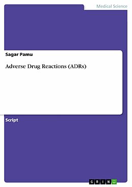 eBook (pdf) Adverse Drug Reactions (ADRs) de Sagar Pamu