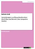 E-Book (pdf) Auswirkungen von Wasserkraftwerken durch Bau und Betrieb. Eine integrative Analyse von Nathalie Größ