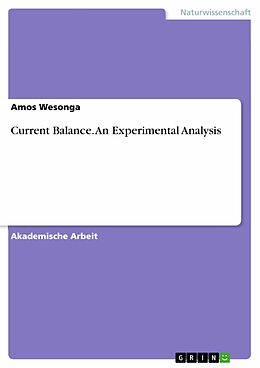 E-Book (pdf) Current Balance. An Experimental Analysis von Amos Wesonga