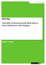 eBook (pdf) Vital Role of Shock-cell and Mach disk in Noise Production of Jet Engines de Gibin Raju