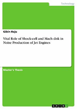 E-Book (pdf) Vital Role of Shock-cell and Mach disk in Noise Production of Jet Engines von Gibin Raju