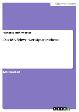 Kartonierter Einband Das RSA-Schwellwertsignaturschema von Vanessa Buhrmester
