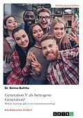 E-Book (pdf) Generation Y als betrogene Generation? von Benno Bulitta