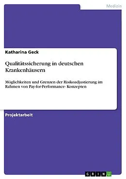 E-Book (pdf) Qualitätssicherung in deutschen Krankenhäusern von Katharina Geck