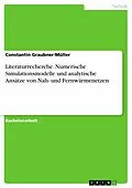E-Book (pdf) Literaturrecherche. Numerische Simulationsmodelle und analytische Ansätze von Nah- und Fernwärmenetzen von Constantin Graubner-Müller