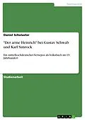 E-Book (pdf) "Der arme Heinrich" bei Gustav Schwab und Karl Simrock von Daniel Scholaster