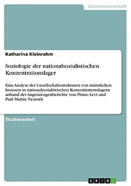 E-Book (pdf) Soziologie der nationalsozialistischen Konzentrationslager von Katharina Kleinrahm