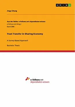 E-Book (pdf) Trust Transfer in Sharing Economy von Jingyi Zhang