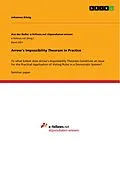 E-Book (pdf) Arrow's Impossibility Theorem in Practice von Johannes König