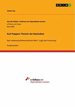 E-Book (pdf) Karl Poppers Theorie der Basissätze von Céline Sun