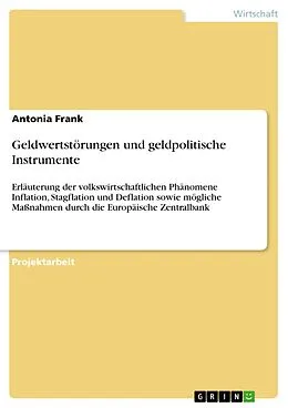 E-Book (pdf) Geldwertstörungen und geldpolitische Instrumente von Antonia Frank