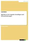 E-Book (pdf) Big Data in der Logistik. Grundlagen und Herausforderungen von Lola Reiter