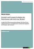 E-Book (pdf) Horatier und Curiatier. Vorbilder des Patriotismus oder doch nur Mörder? von Martin Richter