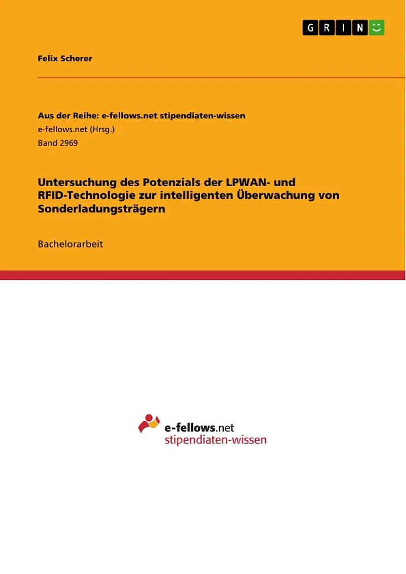 Untersuchung des Potenzials der LPWAN- und RFID-Technologie zur intelligenten Überwachung von Sonderladungsträgern