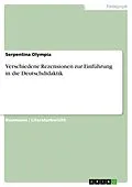 E-Book (pdf) Verschiedene Rezensionen zur Einführung in die Deutschdidaktik von Serpentina Olympia
