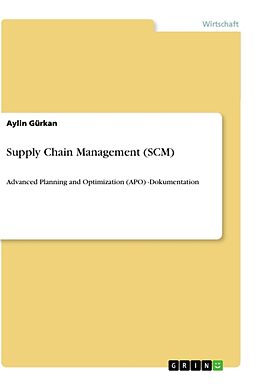 Kartonierter Einband Supply Chain Management (SCM) von Aylin Gürkan