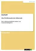 E-Book (pdf) Zur Problematik der Allmende von Lisa Kastl