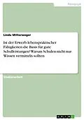 E-Book (pdf) Ist der Erwerb lebenspraktischer Fähigkeiten die Basis für gute Schulleistungen? Warum Schulen nicht nur Wissen vermitteln sollten von Linda Mitterweger