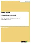 E-Book (pdf) Social Media-Controlling von Thomas Schäffer