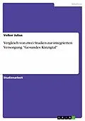 E-Book (pdf) Vergleich von zwei Studien zur integrierten Versorgung "Gesundes Kinzigtal" von Volker Julius