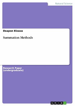 E-Book (pdf) Summation Methods von Deapon Biswas