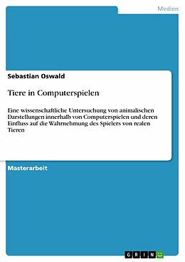 E-Book (pdf) Tiere in Computerspielen von Sebastian Oswald