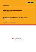 E-Book (pdf) Multiplex Business Networks. The Many-Faced Relationship von Martin Hölscher