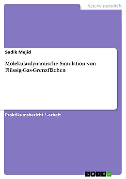 E-Book (pdf) Molekulardynamische Simulation von Flüssig-Gas-Grenzflächen von Sadik Mejid