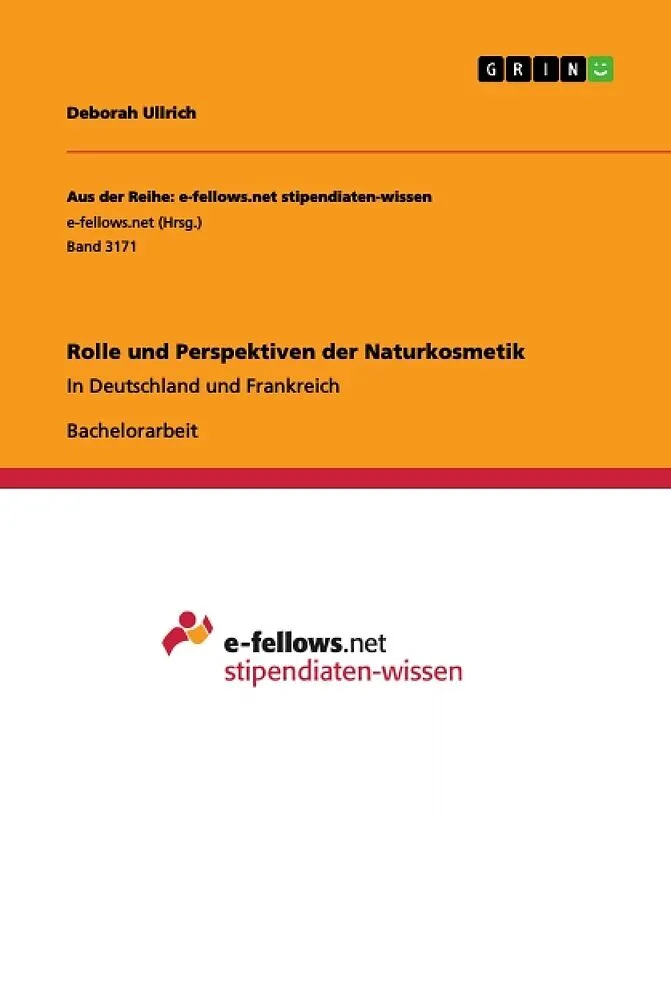 Rolle und Perspektiven der Naturkosmetik