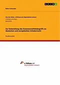 E-Book (pdf) Zur Entwicklung des Kommerzialitätsbegriffs im deutschen und europäischen Urheberrecht von Ruben Schneider
