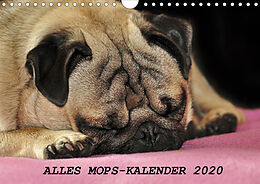 Alles Mops Kalender 2020 Wandkalender 2020 Din A4 Quer