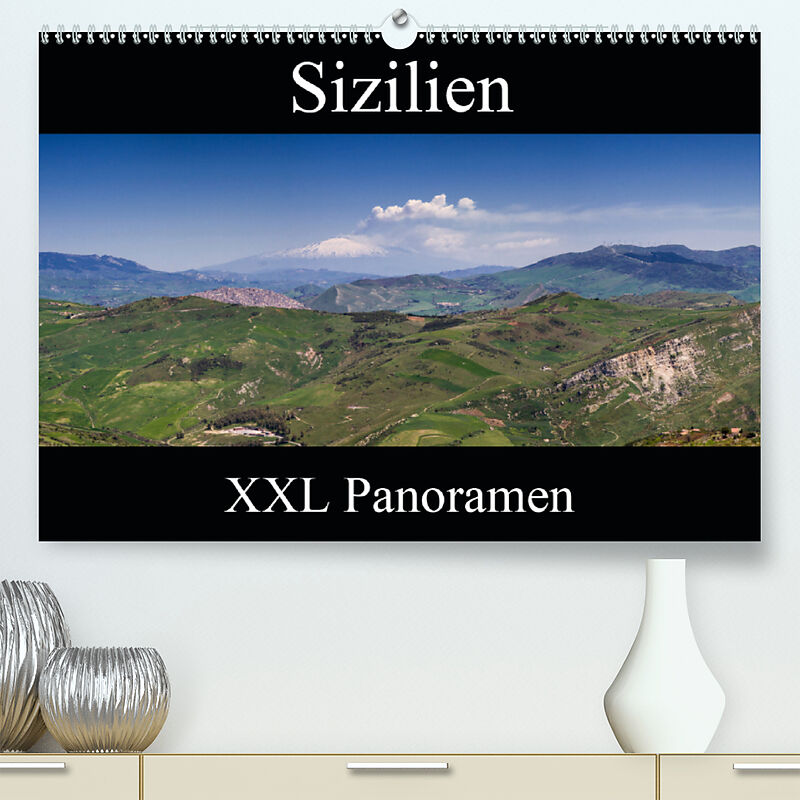 Sizilien Xxl Panoramenpremium Hochwertiger Din A2 Wandkalender 2020 Kunstdruck In Hochglanz