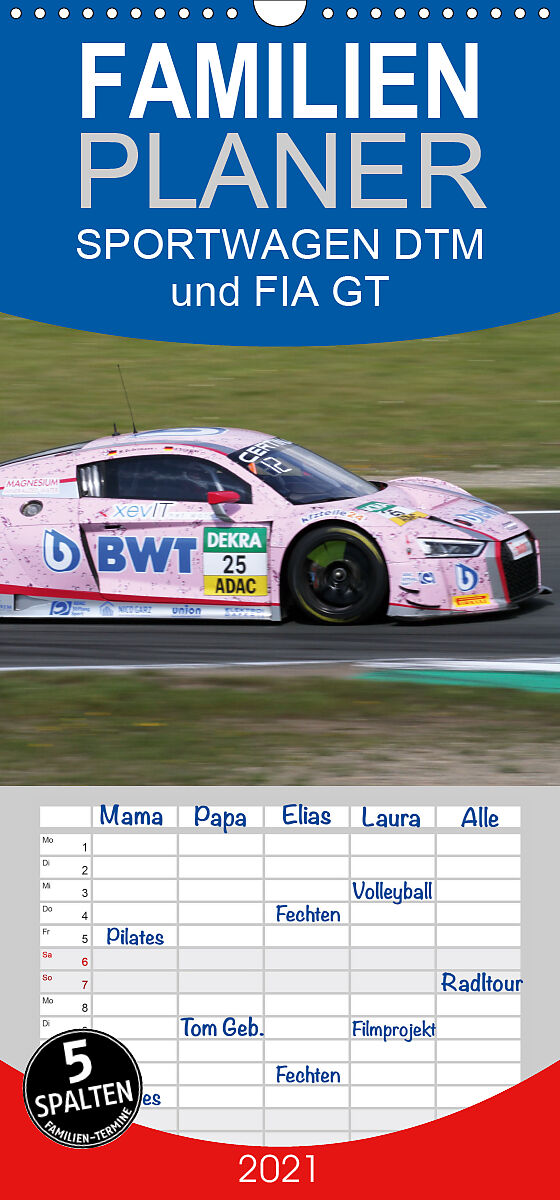 Sportwagen Dtm Und Fia Gt Familienplaner Hoch Wandkalender 21 21 Cm X 45 Cm Hoch K A Schnellewelten Buch Kaufen Ex Libris