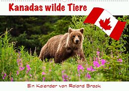 Kalender Kanadas Wilde Tiere (Wandkalender 2022 DIN A2 quer) von Roland Brack