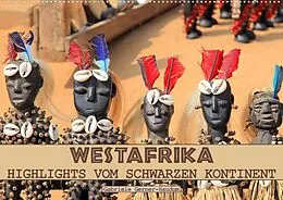 Kalender Westafrika, Highlights vom schwarzen Kontinent (Wandkalender 2022 DIN A2 quer) von Gabriele Gerner-Haudum